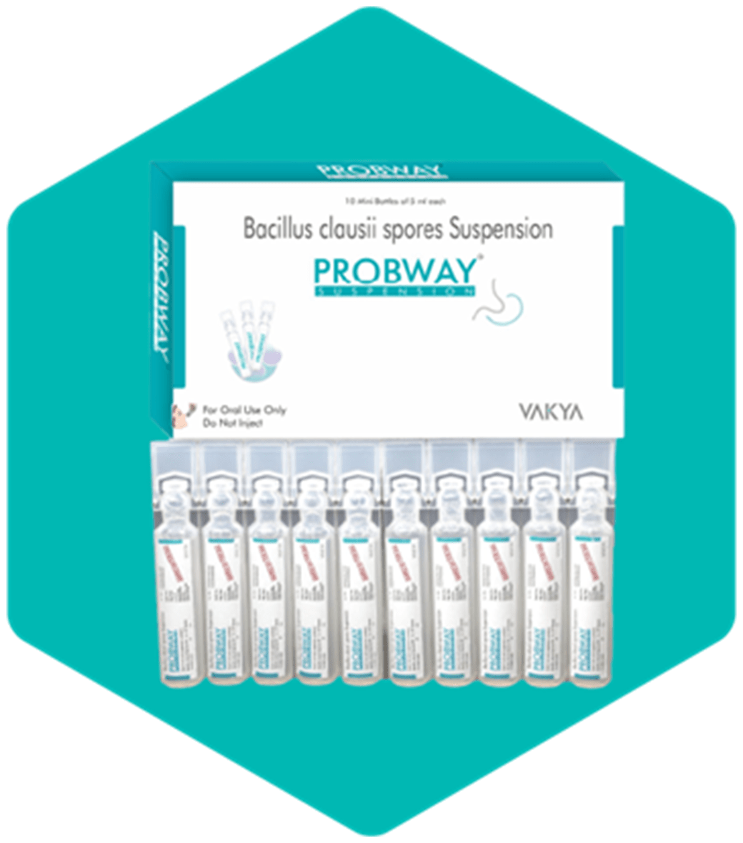 Bacillus Clausii Spores Suspension Manufacturers In India